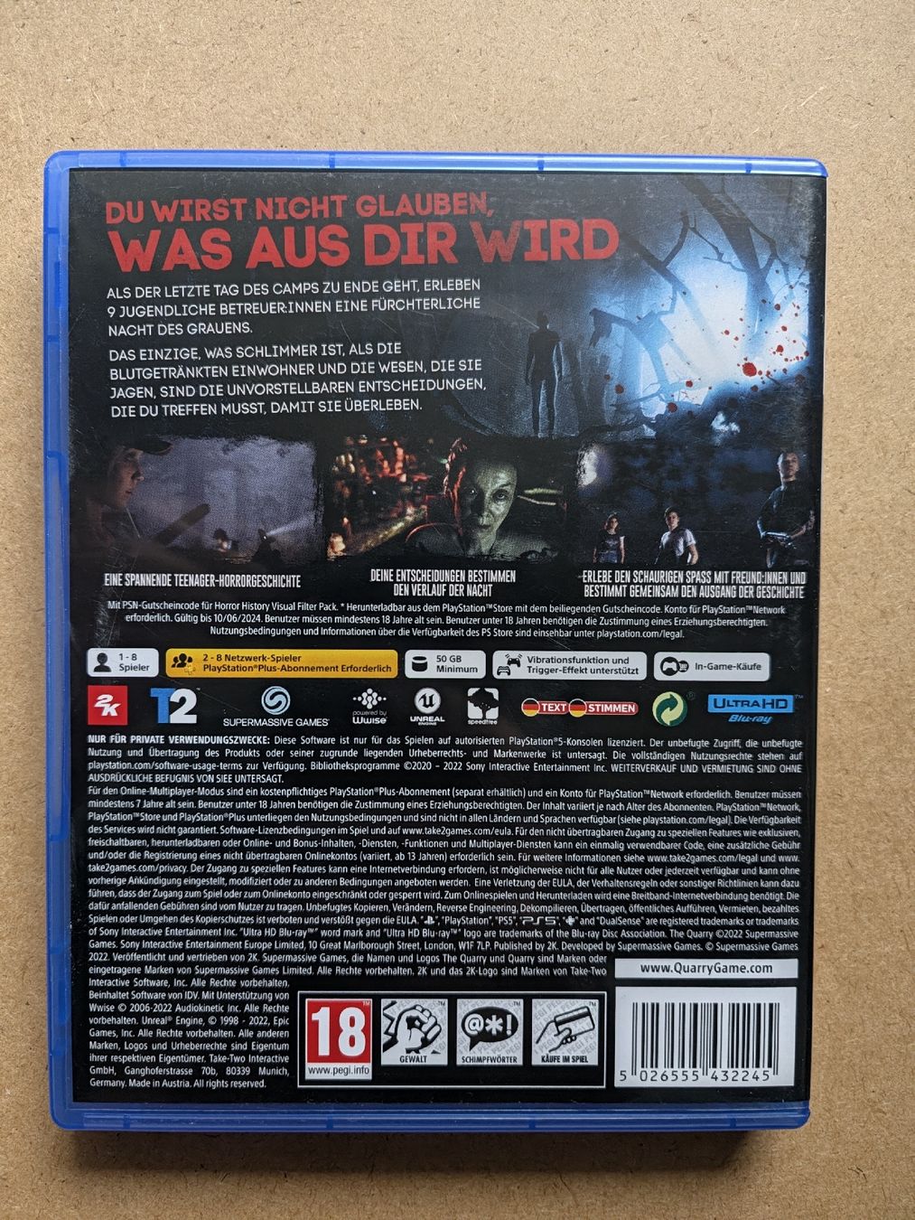 Giochi: The Quarry Ps5 – Usato da Chur venduto da FreakofRarity 1