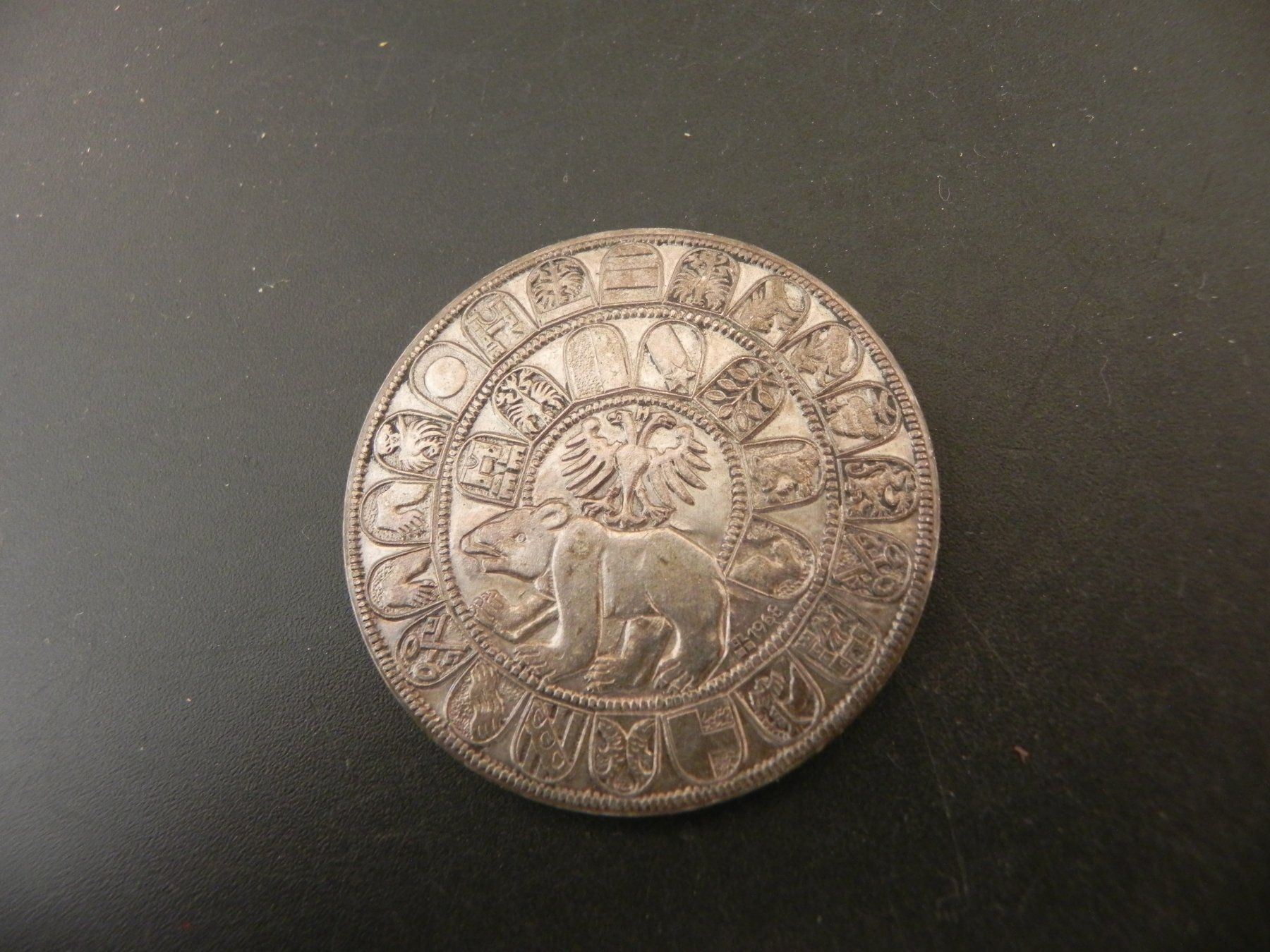 Medaglie: Replica Bern 1 Guldiner 1493 - 1968 – Usato da Biel/Bienne venduto da Gogolozi
