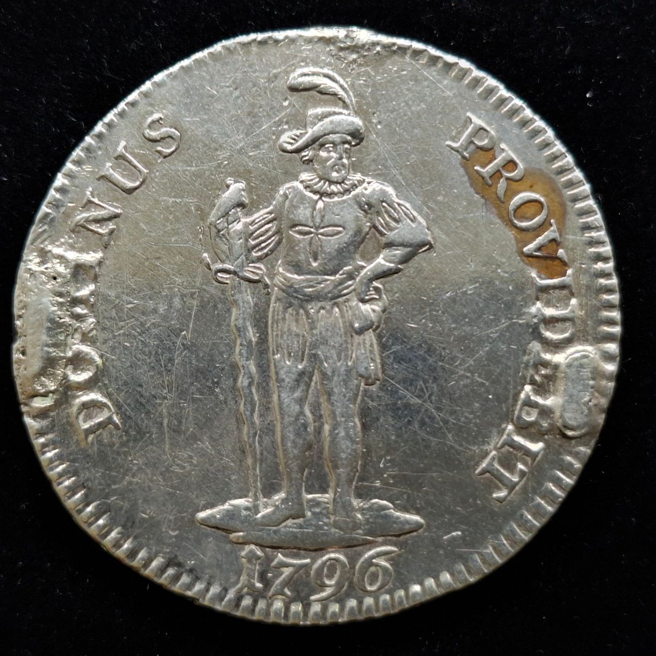 Alle Münzen: Bern 1/2 Taler 1796 Silber 14,7gr. – Gebraucht aus Bern 14 von rvonmay 1
