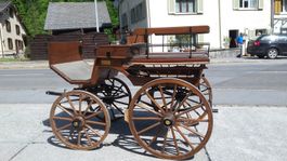 Elegante historische Pferdekutsche – restauriert und fahrbar