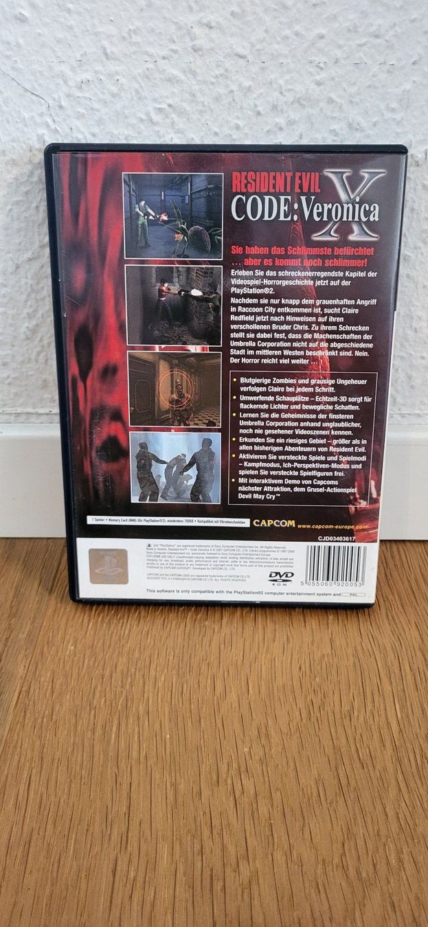 Sony Jeux: PS2 - Resident Evil Code Veronica X – D'occasion à Münsingen par Heroism2010 1