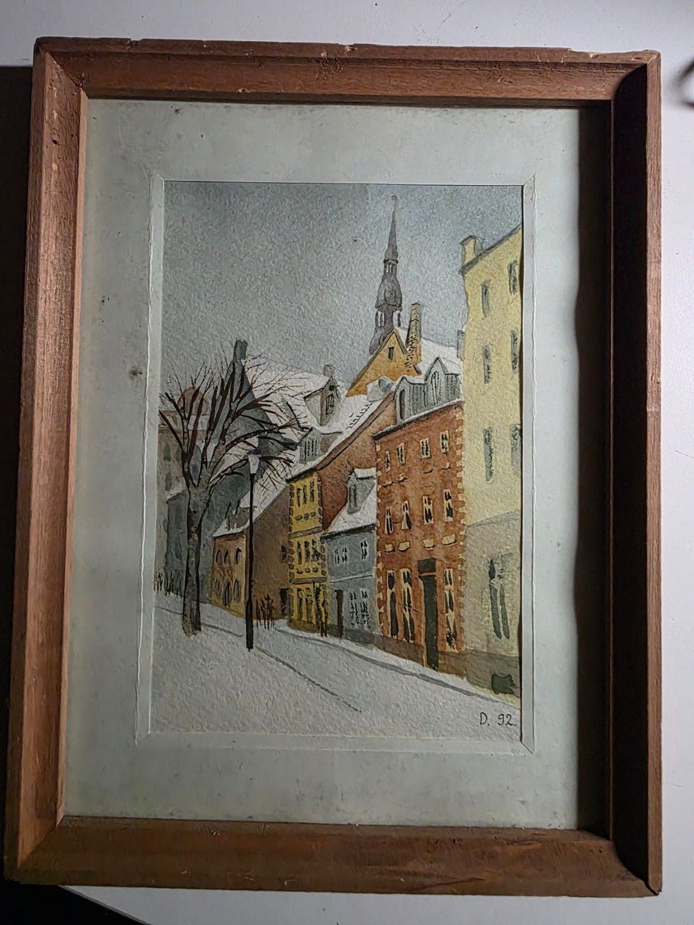 Gemälde: Bild Gemälde Aquarell Davids 1992 – Gebraucht aus Walterswil BE von Lonitti