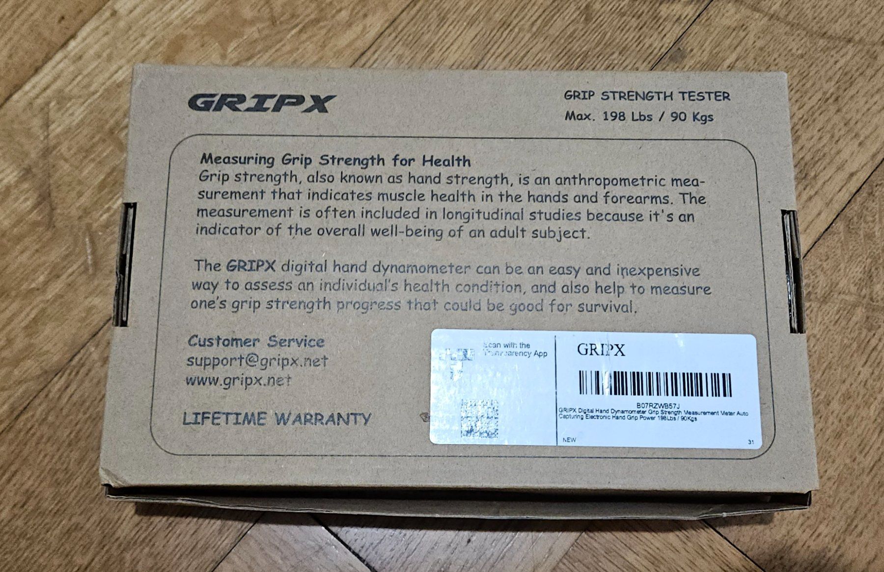 Messen: GripX - digital grip strength tester – Neu (gemäss Beschreibung) aus Zürich von P.N 3
