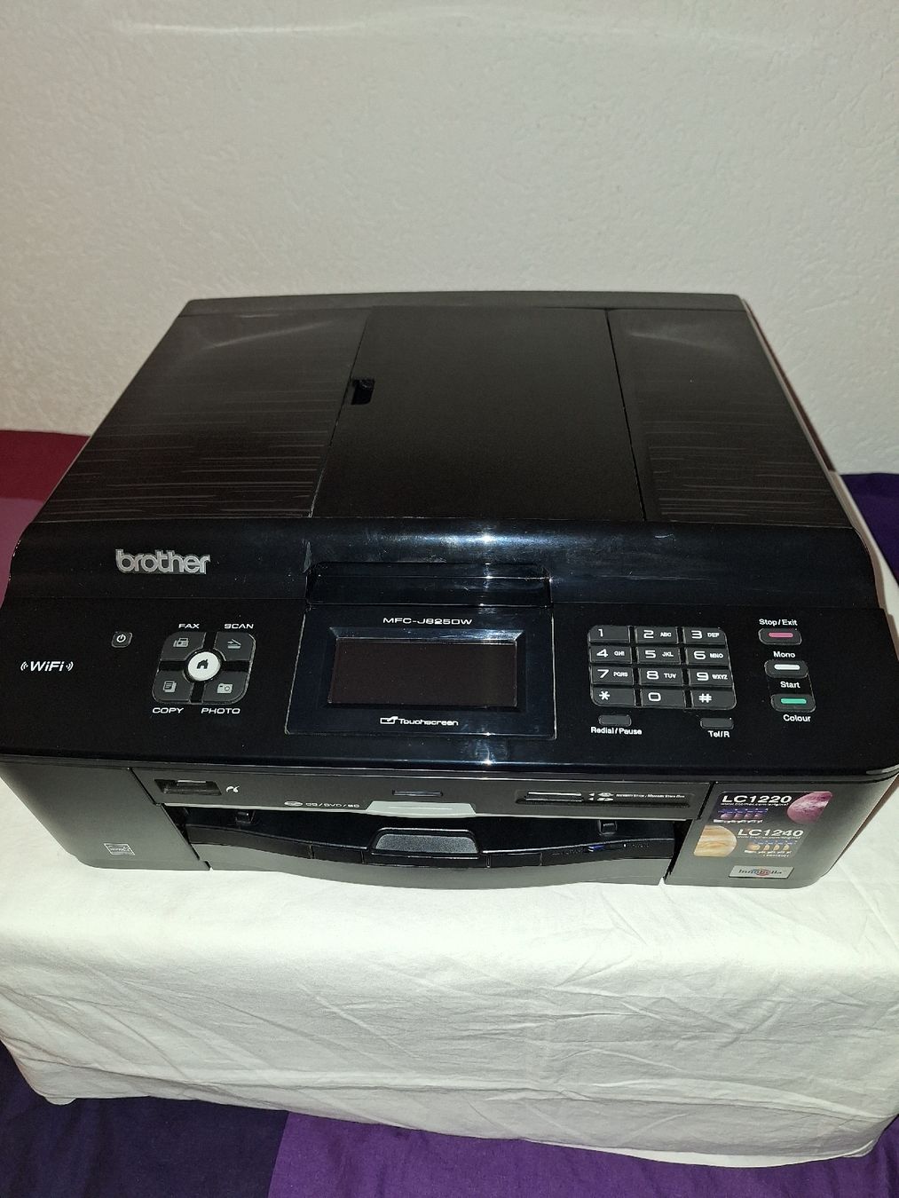 Brother Drucker: Brother MFC-J825DW Multifunktionsdrucker, Top Zustand! – Gebraucht aus Basel von peko4