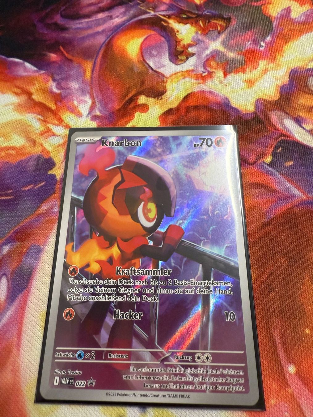 Pokémon Carte collezionabili: Knarbon (MEP 022) / Promo – Nuovo (secondo la descrizione) da Bülach venduto da CherryBlu