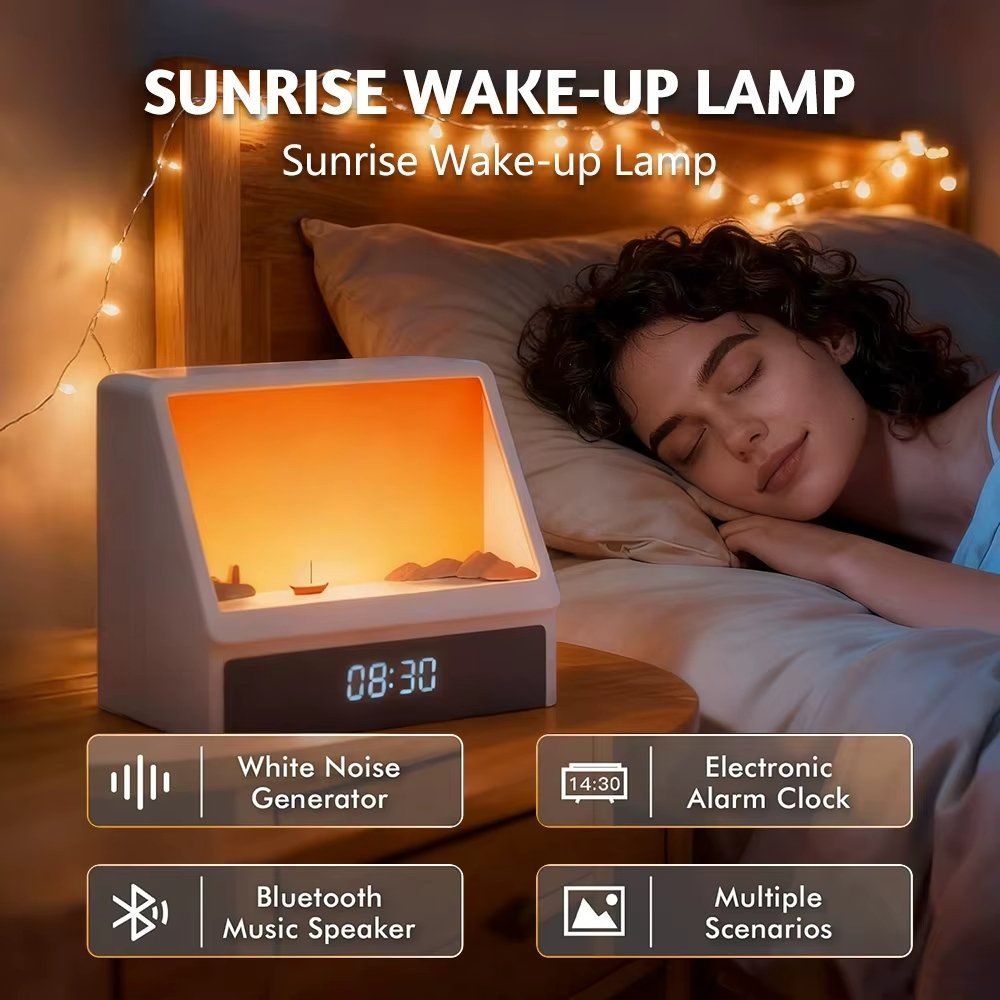 Wecker: Bluetooth Sunrise Alarm Clock – Neu (gemäss Beschreibung) aus Winterthur von Kalenite 1