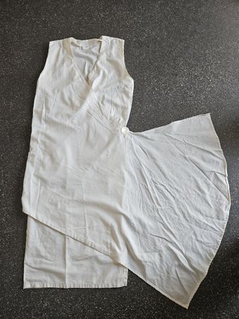 Kleid elfenbein Gr S Baumwolle Made in Swiss a propos
