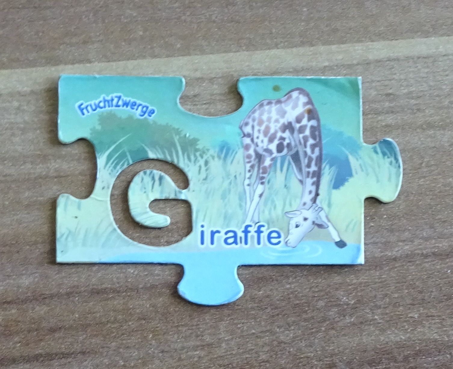 Spielzeuge: Kühlschrankmagnet Giraffe – Gebraucht aus Wagenhausen von Kahlen