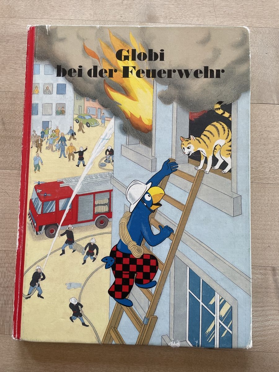 Libri: Globi bei der Feuerwehr 3. Auflage – Usato da Masein venduto da mosaba