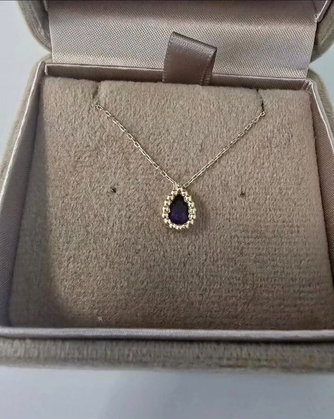 Ketten: Amathyst Halskette 18K Gold – Neu und originalverpackt aus Aarau von kap_cx7j 2