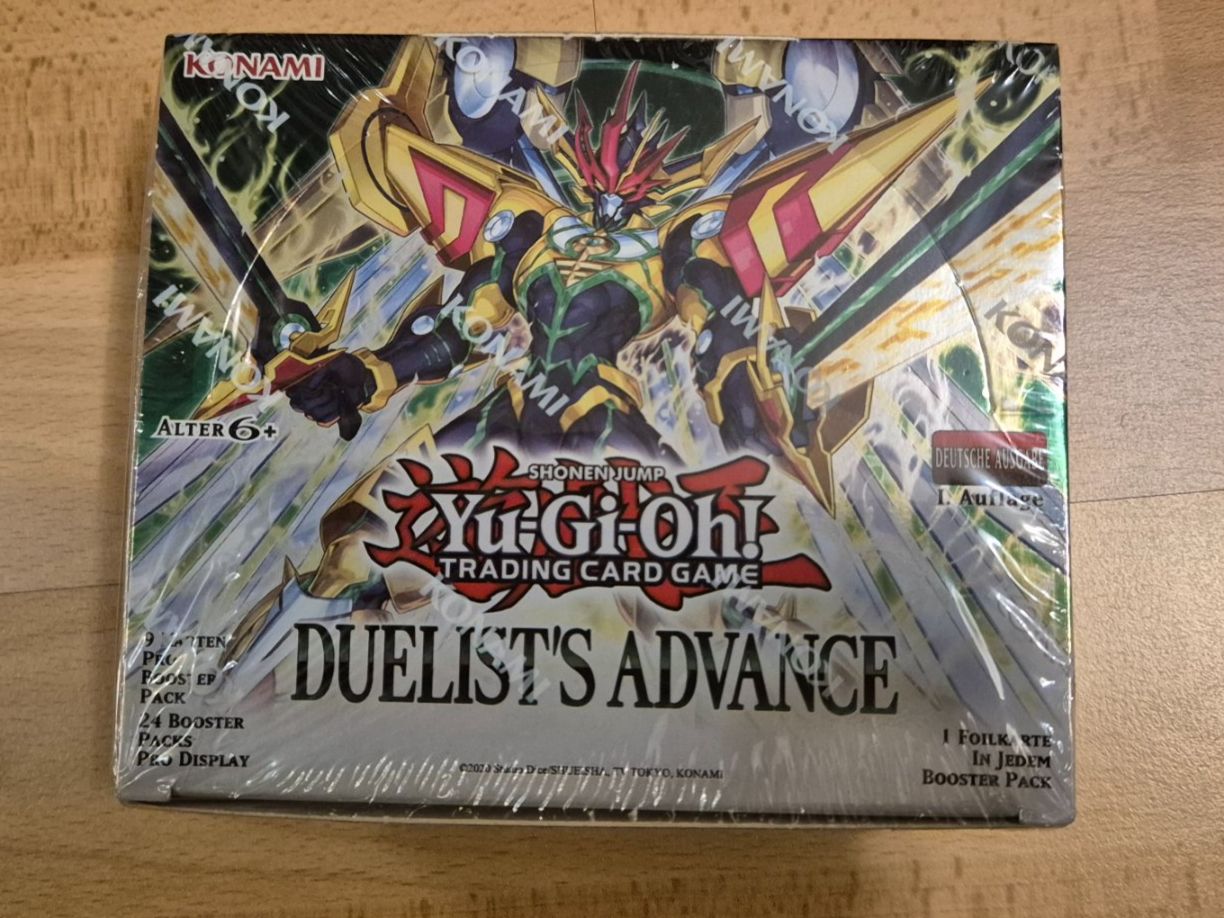 Yugioh Carte collezionabili: Yu-Gi-Oh! Duelist's Advance Display DE 1st Edition – Nuovo e nell'imballaggio originale da Mauren venduto da Sammlerwerk.ch