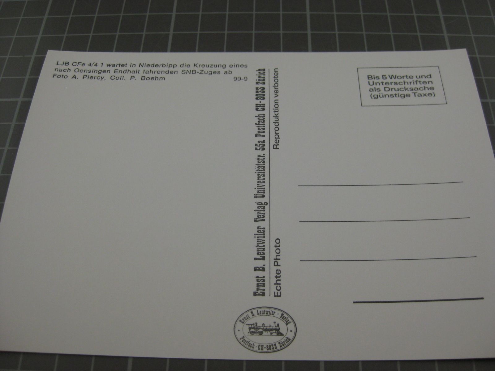 Cartoline postali: AK Niederbipp mit Zug  – Nuovo (secondo la descrizione) da Malters venduto da Marosko 1