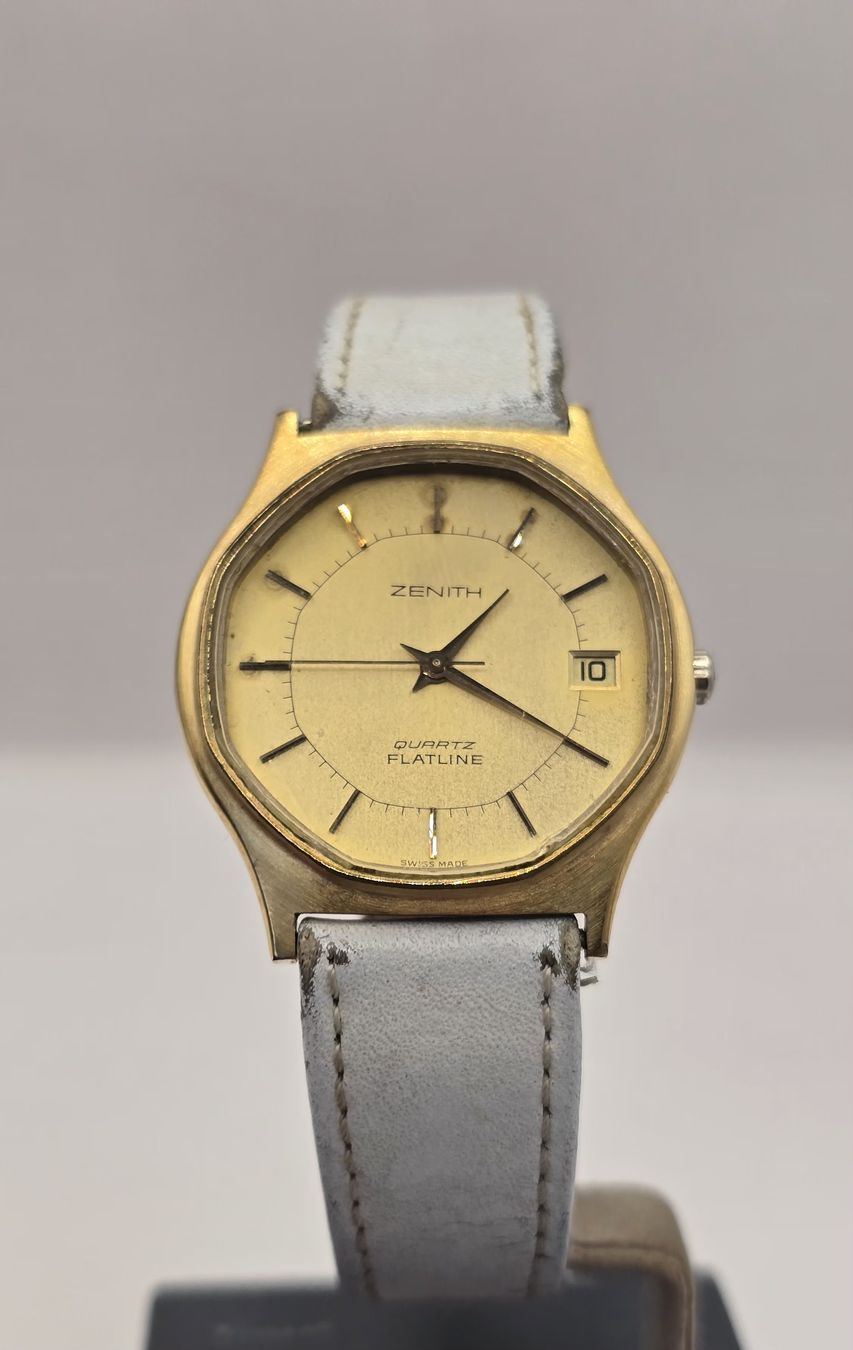 Zenith Montres: Zenith Flatline Quartz Date 33,7mm – Défectueux à Minusio par AGSuhren 1