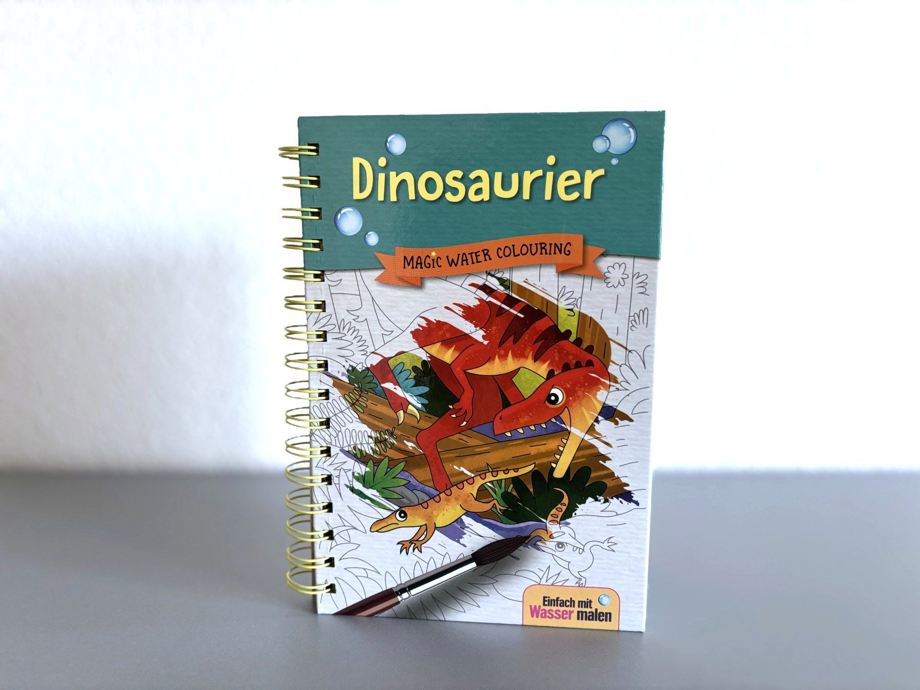 Libri: Malbuch Dinosaurier - einfach mit Wasser malen – Usato da Holzhäusern ZG venduto da paula_w
