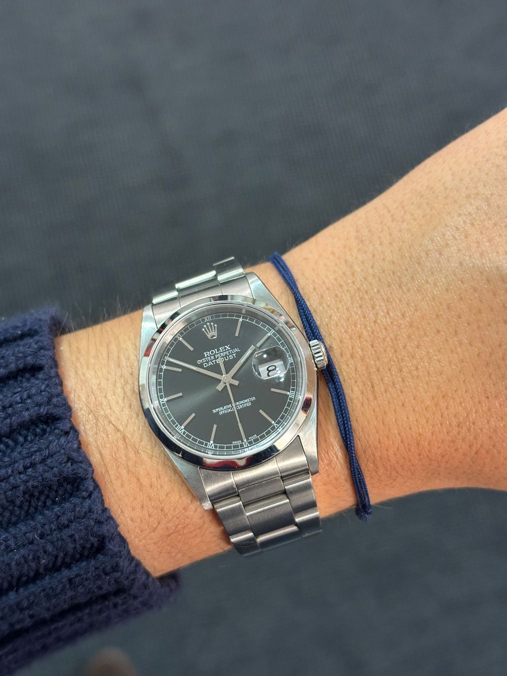 Rolex Uhren: Rolex Datejust Ref. 16200 36mm  im Fullset – Gebraucht aus St. Gallen von TrokulWatches 9