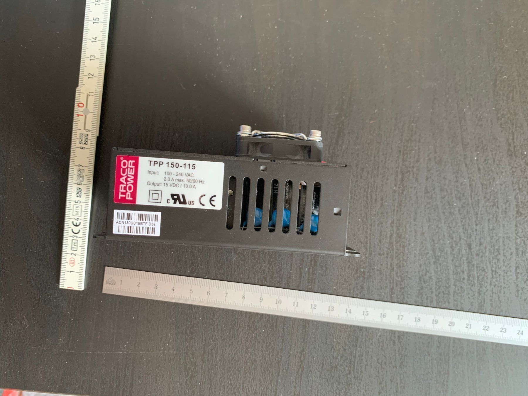 Componenti elettronici: Alimentation Traco TPP150-115 15V – Usato da Montreux venduto da Space_koaster 1