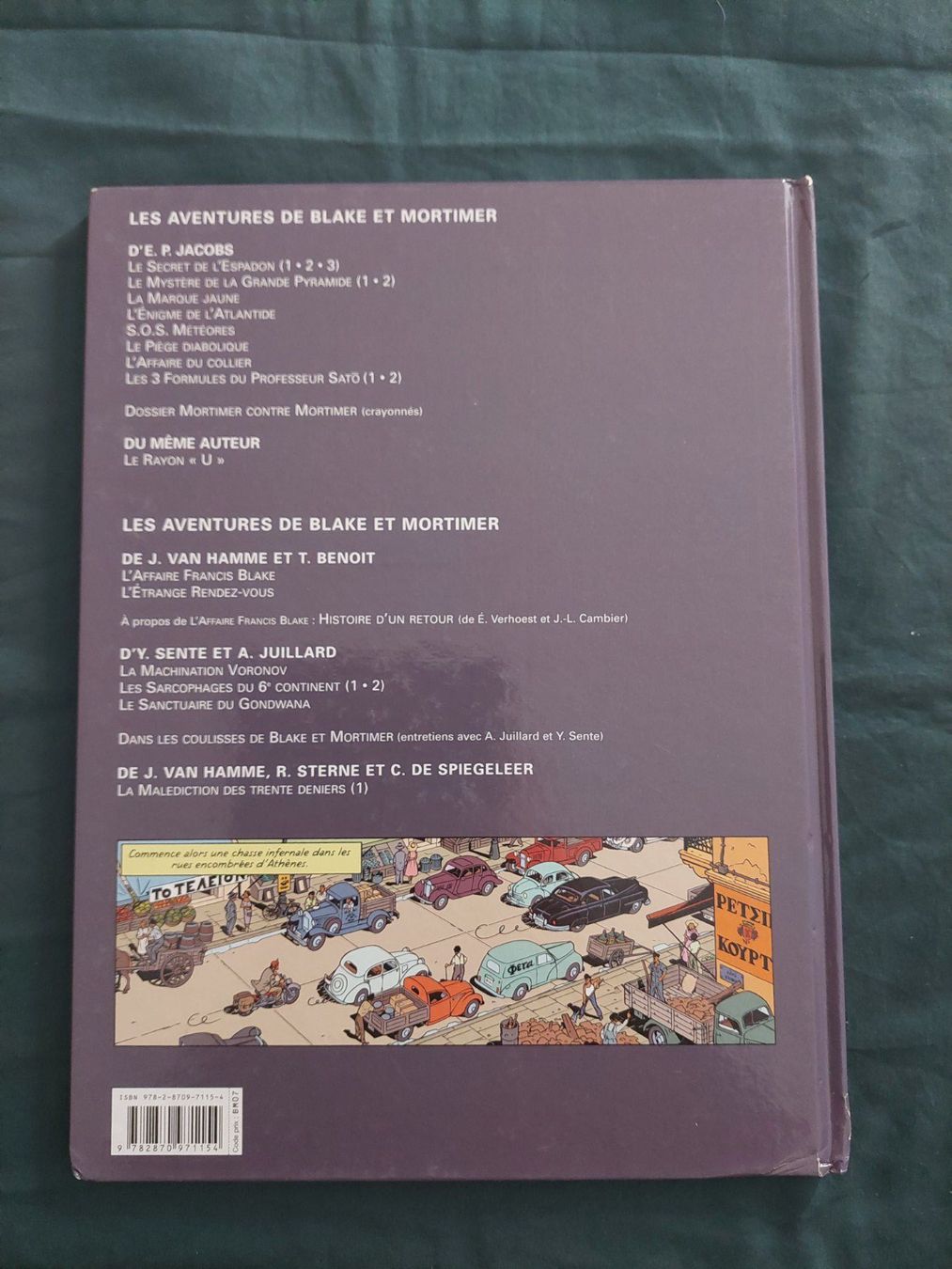 Comics: Blake et Mortimer La Malédiction des 30 Deniers EO 2009 BE+ – Gebraucht aus Genève von Blu_BD 1