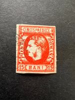 Rumänien 1869 King Karol 15 Bani gest.  (3287)