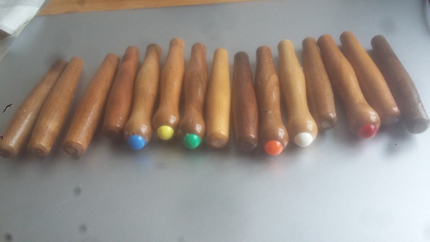 Bestecksets: 15 bois et brochettes en bois – Gebraucht aus Miecourt von Marly1 2