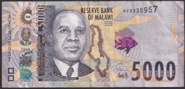 Malawi 5000 Kwacha 2022