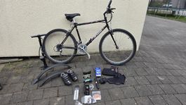MT Racing Mountainbike Vintage mit Zubehör, sehr gepflegt