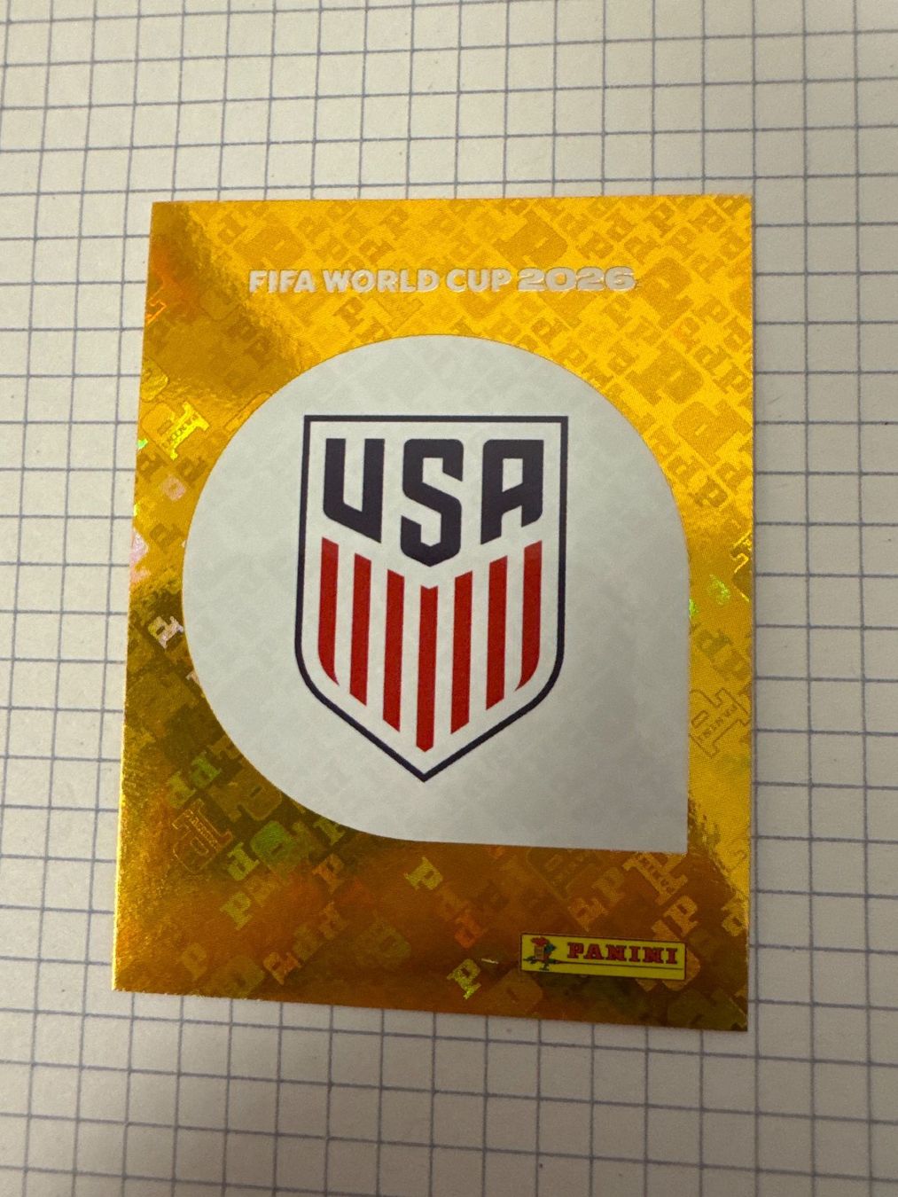 Panini Sammelbilder & Trading cards: Panini Sticker WM 2026, USA 1 – Neu (gemäss Beschreibung) aus Winterthur von mathis-spielsteine
