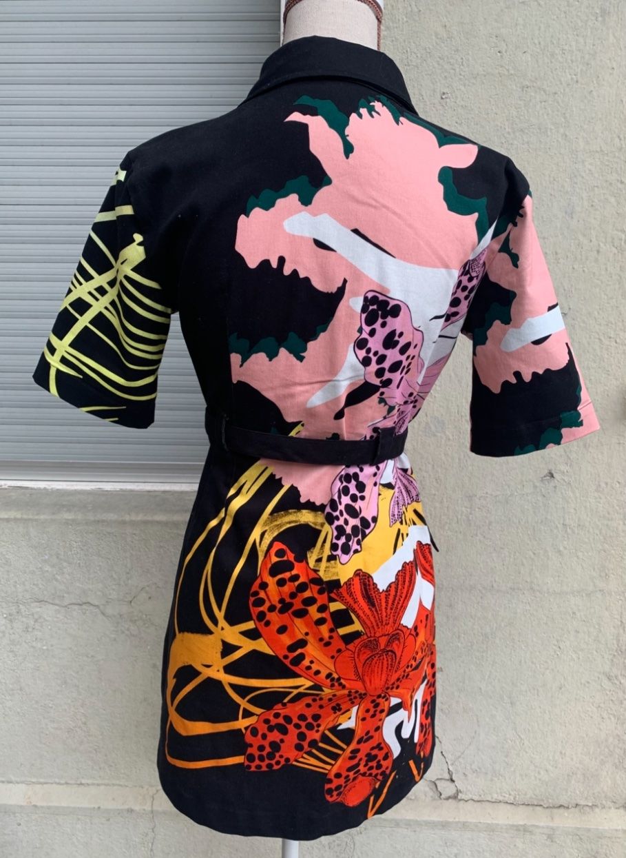 Desigual Robes: Superbe robe chemise DESIGUAL orchidées t.S – Neuf (Voir description) à Martigny par only__you 2