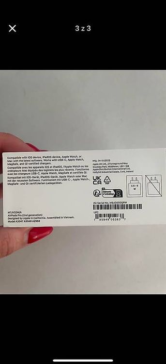 Kopfhörer: AirPods Pro 2 mit MagSafe charging case  – Gebraucht aus Wil SG von suz_8dxh 2
