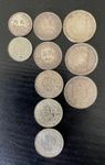 Silbermünzen Silbergeld Schweiz Silber 1 2 5 Franken Münzen