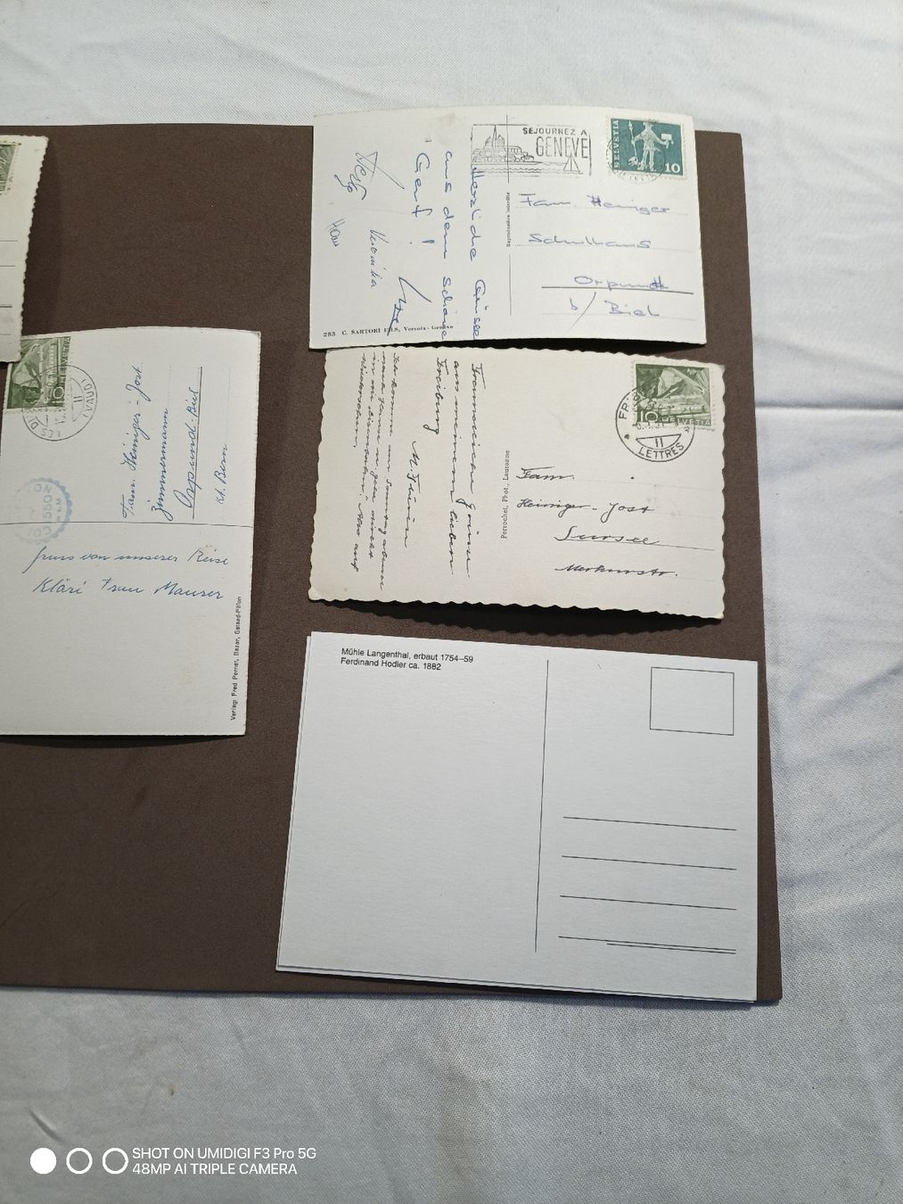 Cartoline postali: Konvolut Ansichtskarten Schweiz verschiedene Orte  – Usato da Aarwangen venduto da to-hirschi 6
