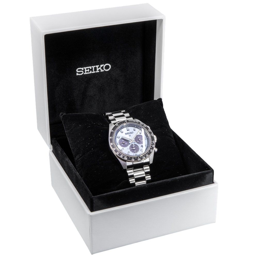 Seiko Orologi: Seiko Men's SSC935P1 Prospex Speedtimer Quartz Solar – Nuovo e nell'imballaggio originale da Schindellegi venduto da harveystore 8