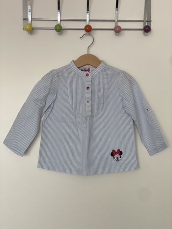 Hemd mit Minnie-Mouse-Aufdruck, Gr.92