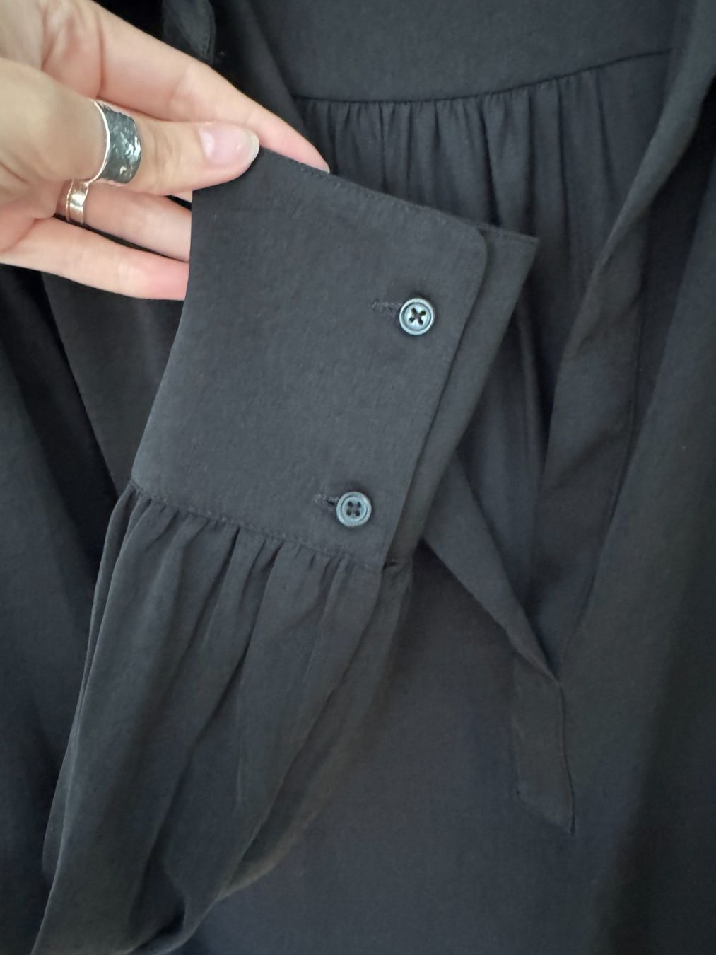 Banana Republic Camicette: Banana Republic Elegante Bluse - Gr M Schwarz – Usato da Basel venduto da liz_kqf6 2