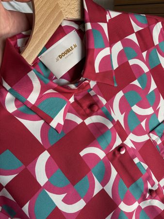 Camicia DOUBLE J EDITIONS seta fantasia XL