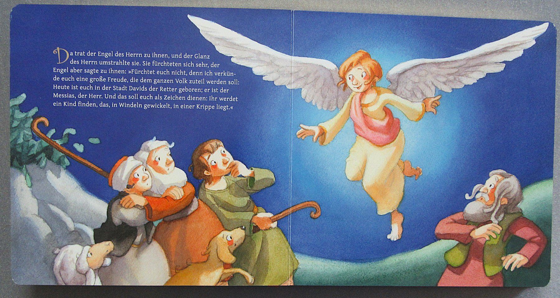 Bücher: Die Weihnachtsgeschichte - kartoniertes Bilderbuch – Gebraucht aus Auenstein von Padabimbim 4