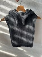 Balaclava handgestrickt aus Merino und Mohair