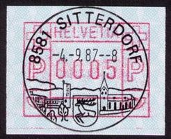 ATM 7A_Werbe-VO K 1125_8581 SITTERDORF_4.9.87 > ERSTTAG !