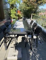 Esstisch Outdoor mit 6 Stühlen und Sitzkissen