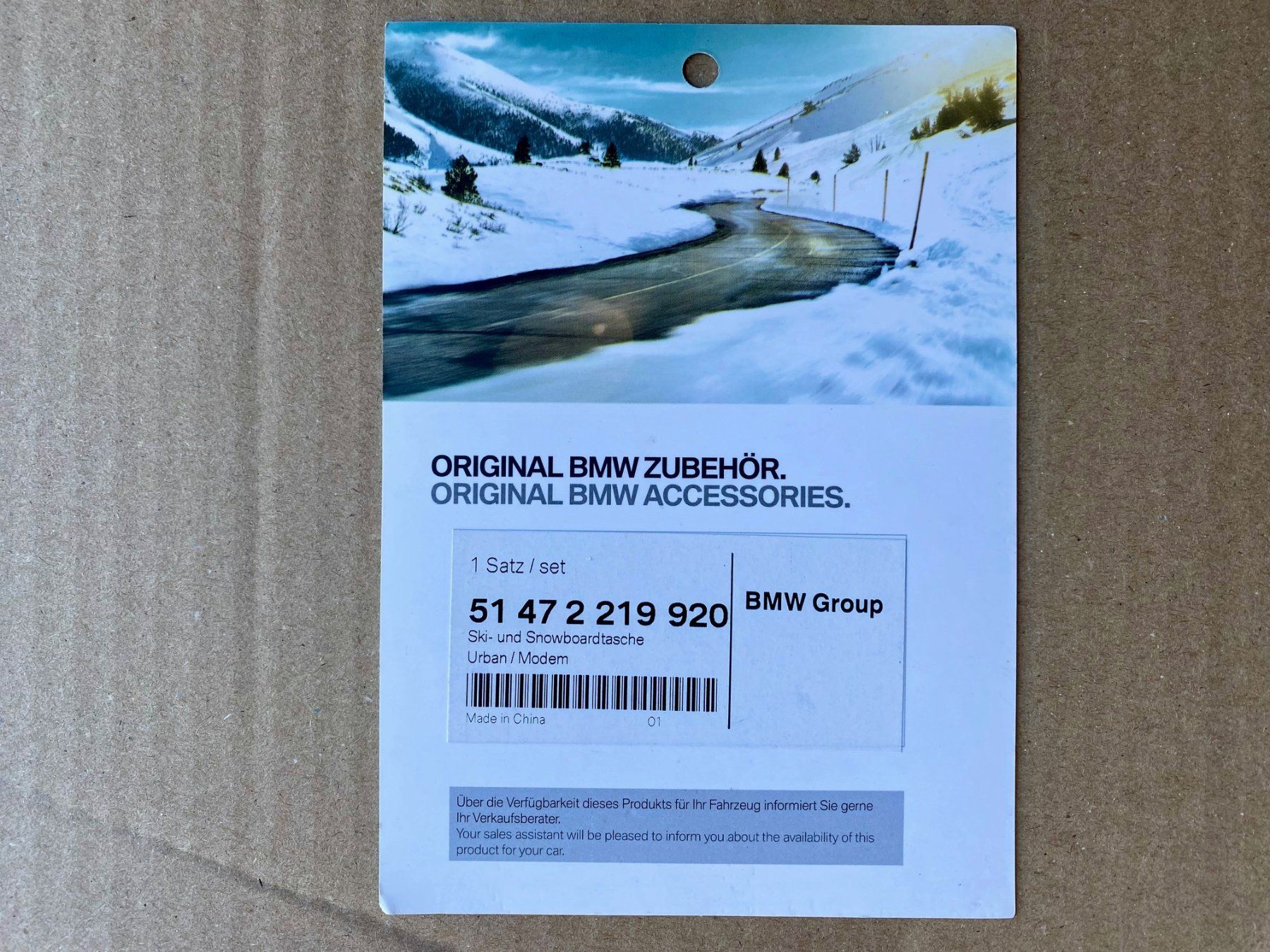 BMW Reisekoffer: Original BMW Ski- und Snowboardtasche – Neu (gemäss Beschreibung) aus Gockhausen von iHustle 2