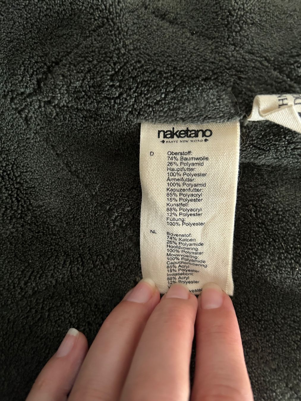 Naketano Giacche: Naketano Winterjacke Grösse M – Usato da Horriwil venduto da Mel4553 4