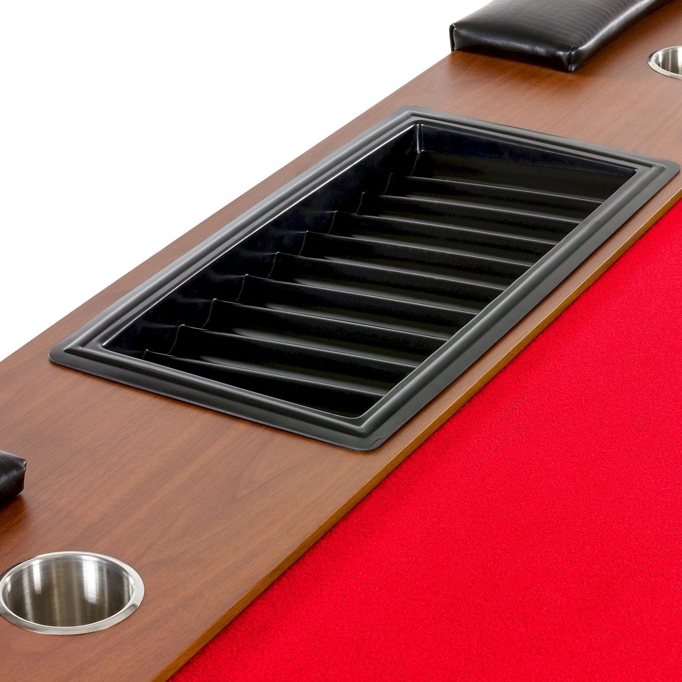 Giochi: ROYAL FLUSH Pokertisch 213x106x75cm rot – Nuovo e nell'imballaggio originale da Bottighofen venduto da zaap 3