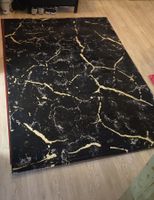Teppich 230x160 cm schwarz