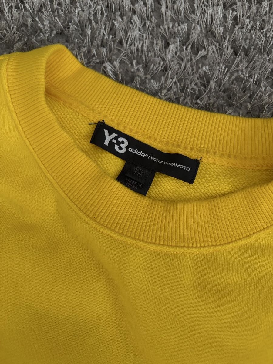 Y-3 Maglioni & Felpe: Y-3 Yellow Cotton Sweatshirt – Nuovo (secondo la descrizione) da Brislach venduto da edu_t6pq 2
