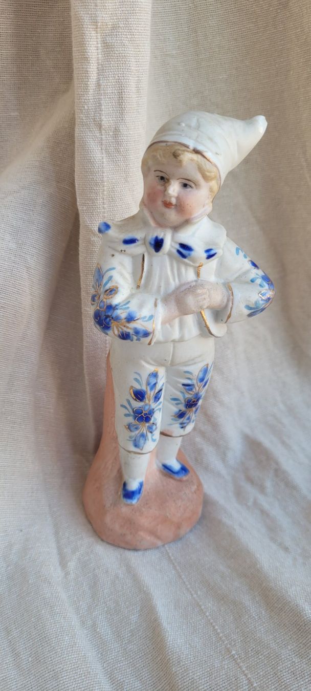 Statuette: Statuette en biscuit  "clown" – Usato da Vevey venduto da lba_dd82