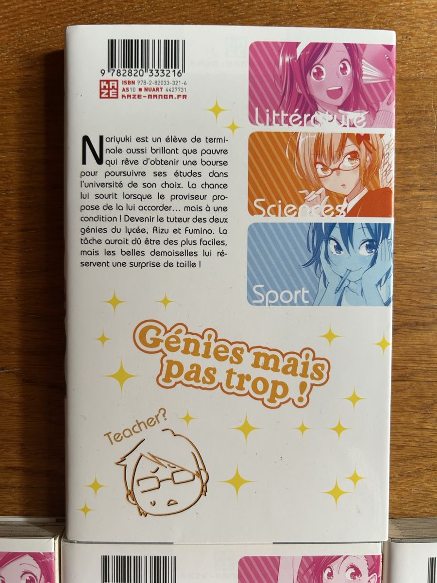 Fumetti: We Never Learn - Lot de 4 Mangas – Nuovo (secondo la descrizione) da Hauterive NE venduto da Jus_De_Fruits 2