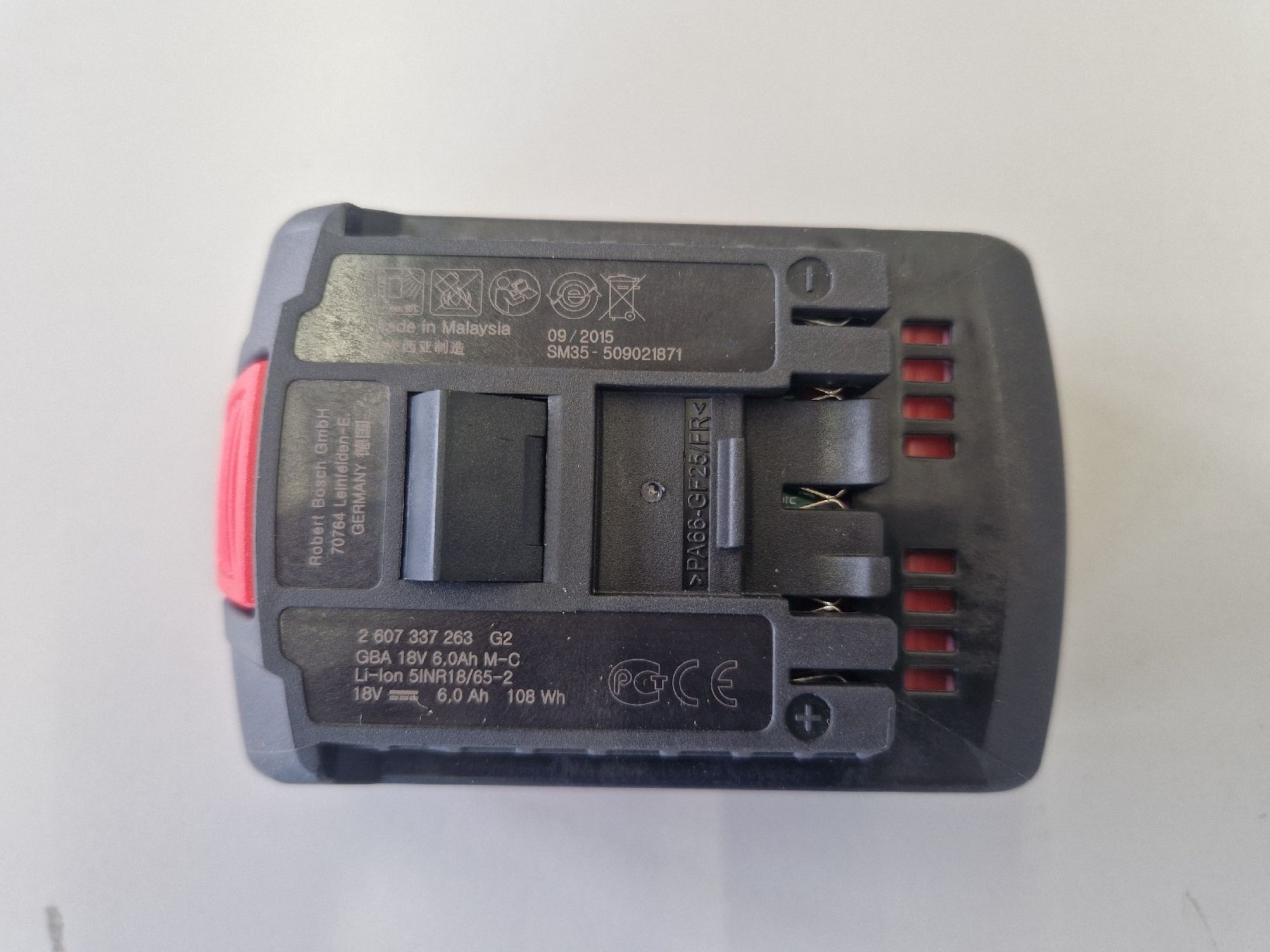 Bosch Caricatori & Batterie: Bosch Akku 18V, 6.0 Ah  – Nuovo (secondo la descrizione) da Frauenfeld venduto da Capecorse 1