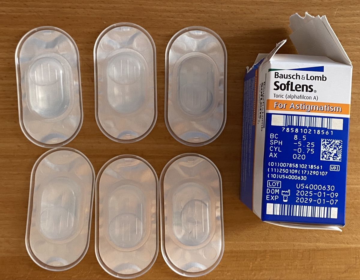 Lentilles de contact: Kontaktlinsen SoftLens – Neuf avec emballage d'origine à Sarnen par Paris99 1