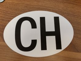 CH Schild für Auto - magnetisch - neuwertig
