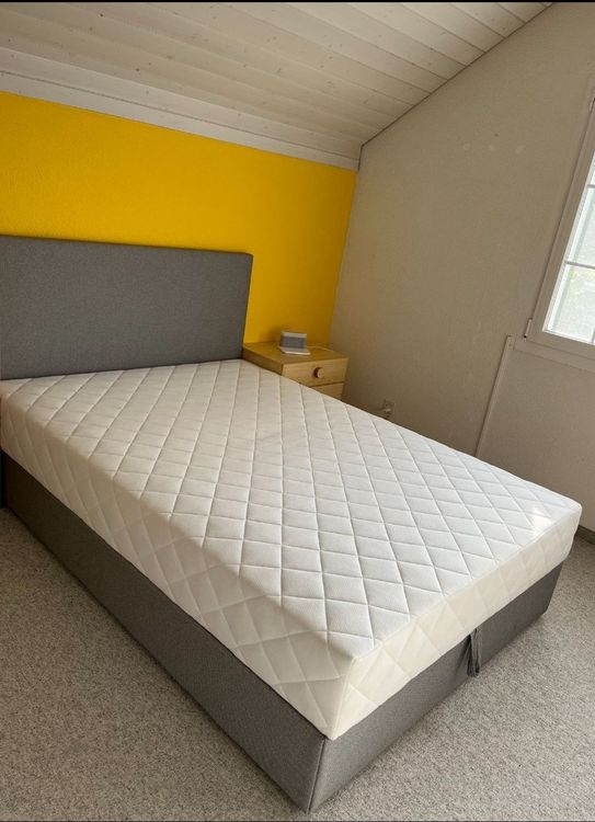 Lit Box Spring 140 x 200 avec rangement - Pfister Meubles | Kaufen auf ...