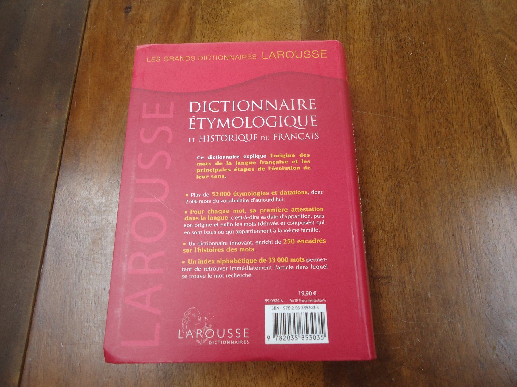 Libri: Dictionnaire éthymologique - Larousse – Usato da Vessy venduto da mafabe 1